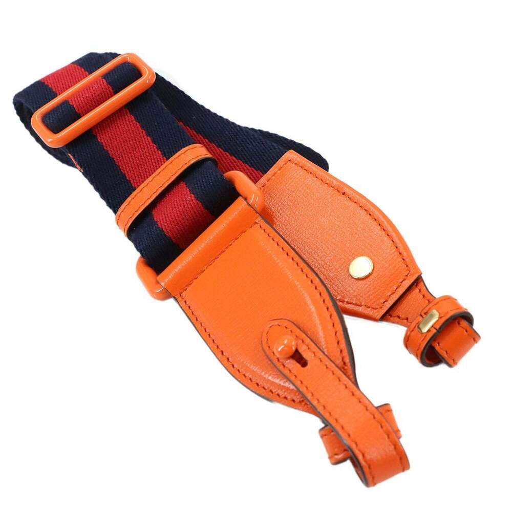GUCCI Orange Leather Horsebit Bag - Picture 9 of 10